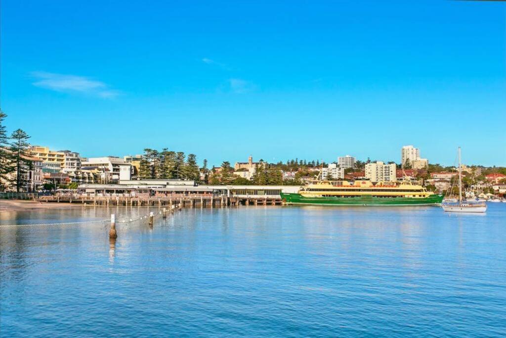 Manly Vibes - Fabulous Design With Gym, Sauna, Streaming, Right Opposite Wharf & Apartment