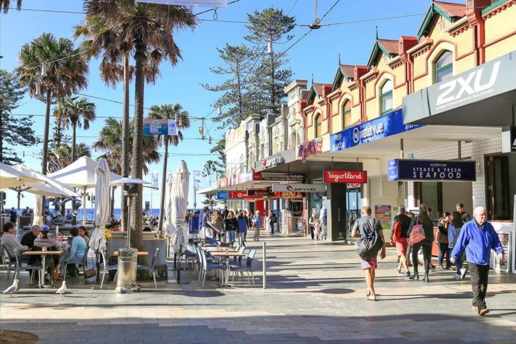 Manly Vibes - Fabulous Design With Gym, Sauna, Streaming, Right Opposite Wharf & Apartment *