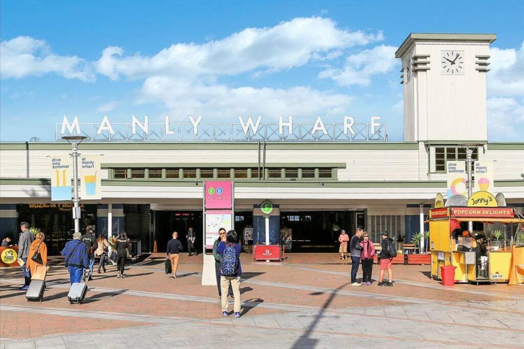 Manly Vibes - Fabulous Design With Gym, Sauna, Streaming, Right Opposite Wharf &